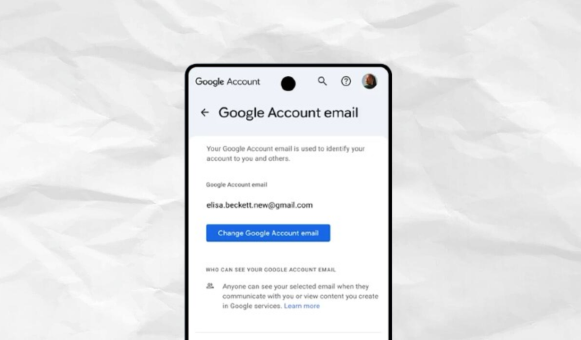 How to Change Your Google Account Username