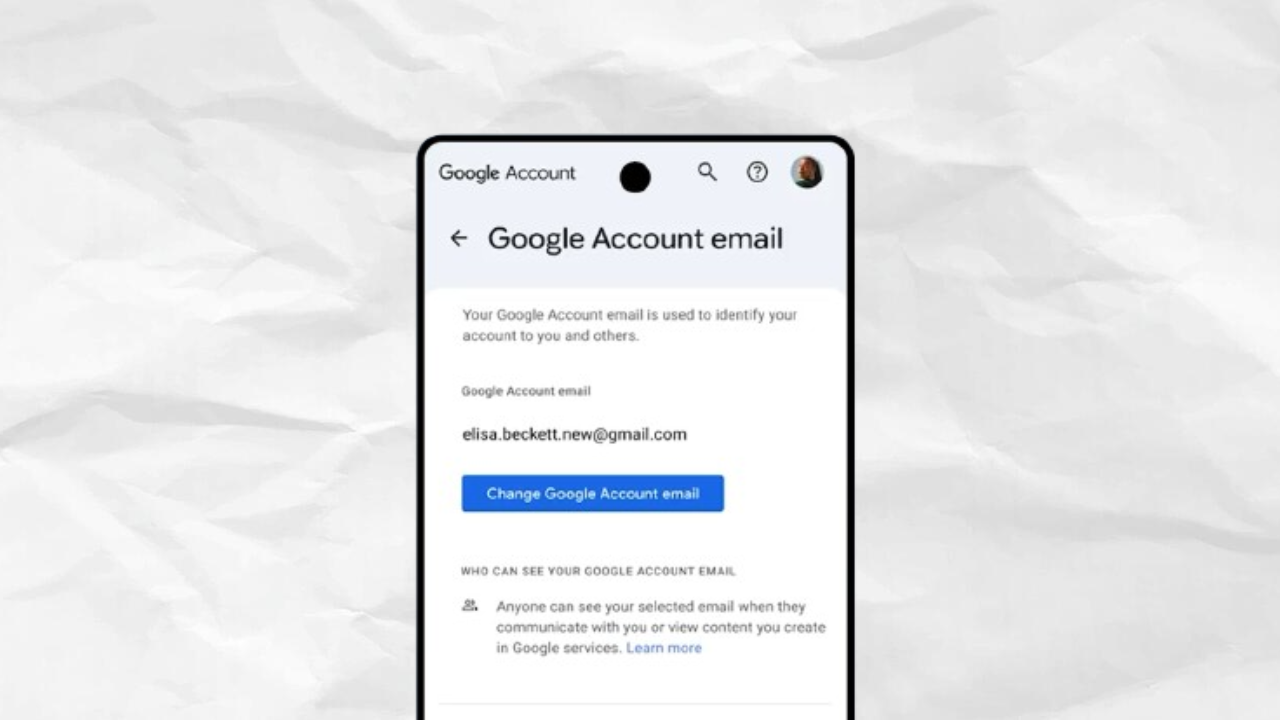 How to Change Your Google Account Username